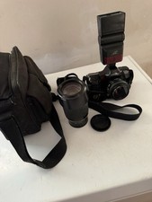 Minolta Maxxum 7000i Camera With Carrying Case And Flash