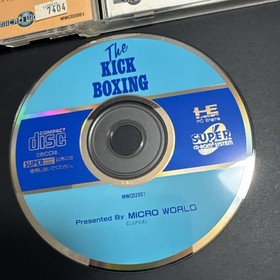 THE KICK BOXING PC Engine SCD ccc pe
