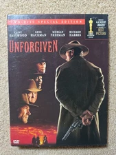 Unforgiven (DVD, 2002, 2-Disc Set, Two Disc Special Edition)like New Mint Condit