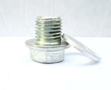 FIT FORD Engine Oil Sump Drain Plug Bolt with Washer Clip x1