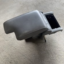 1999-2006 Bmw M3 E46 Front Center Console Arm Rest Lid Gray Leather Armrest Oem 1999-2006 Bmw M3 E46 Front Center Console Arm Rest Lid Gray Leather Armrest Oem