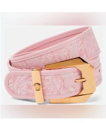 NWT Versace Barocco Jacquard Belt English Rose, Medium, 85  display picture 1