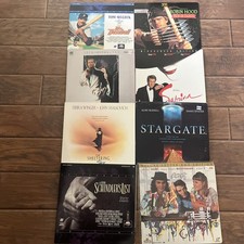 Lot Of 8 Laserdisc Movies Various Titles From 90's Lot 15
