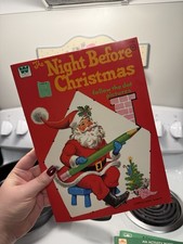 Vintage Activity  Coloring Kids Books, Never Used, 70s/90s Set of 3 Christmas