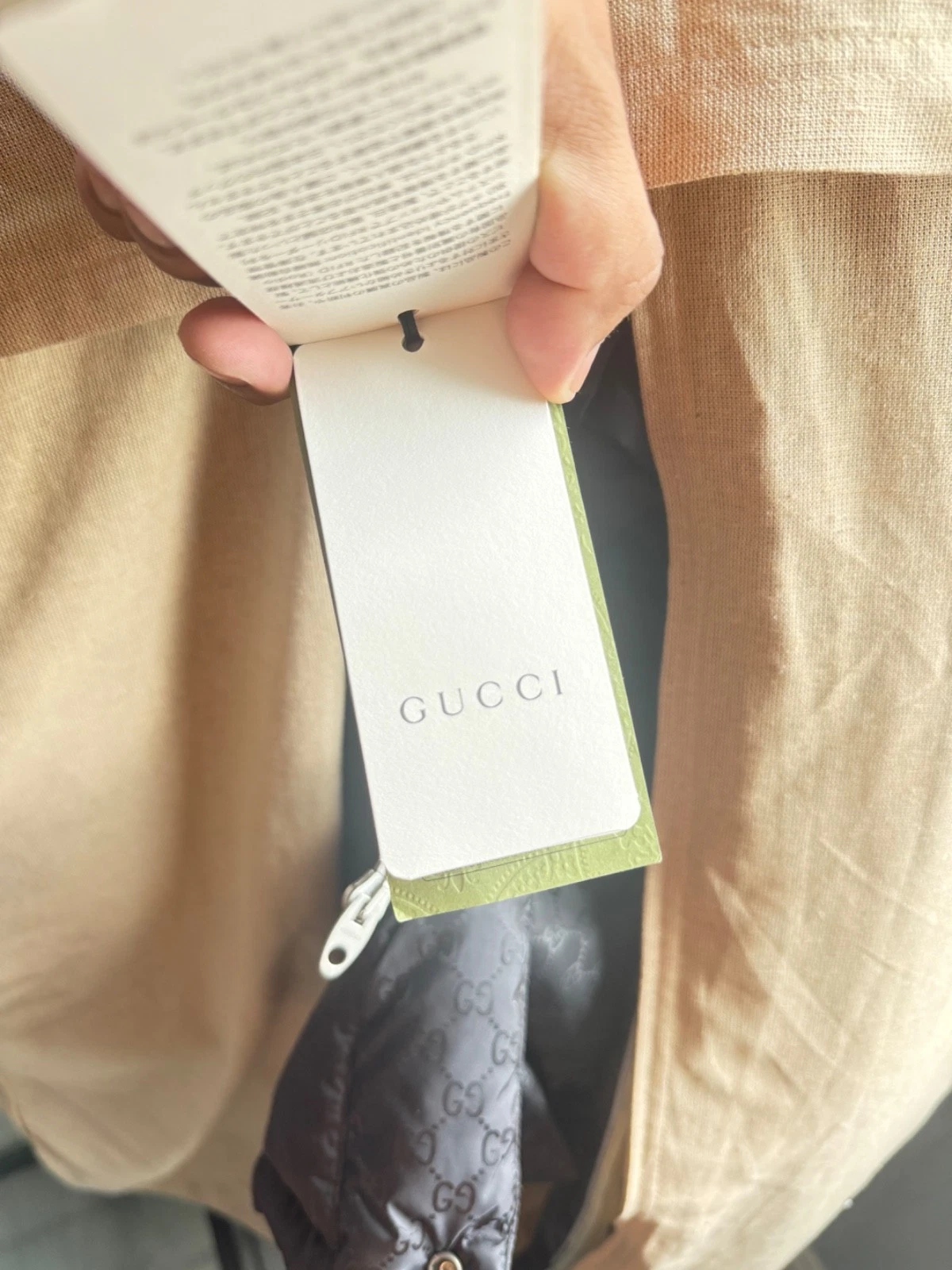 Gucci Puffer Monogram Giacca Nylon