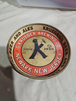 Krueger Beer and Ales G Krueger Brewing Co. Tray K Man