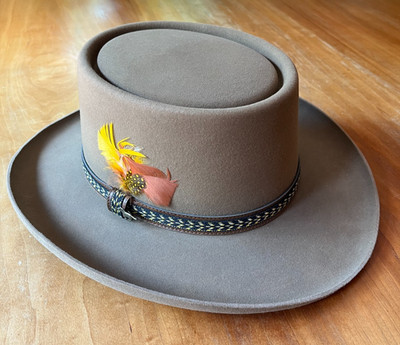 Resistol ''Roundup Collection'' Men's Felt Hat, Size 7-3/8, Made in Texas