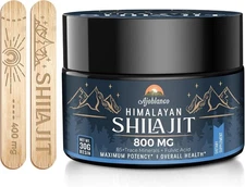 Himalayan Shilajit Resin 800MG Pure Organic Supplement 30 Grams