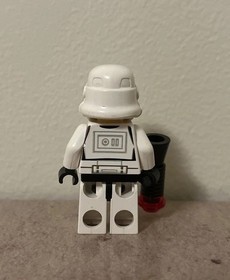 Lego Star Wars Stormtrooper Minifigure First Version W/ Megaphone Blaster (7201)