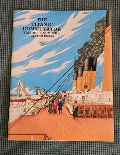 Titanic Commutator Winter 1989 1990 Vol 13 #4 EXCELLENT CONDITION USA Seller