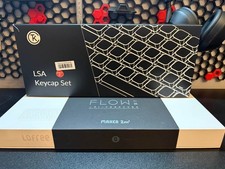 LOFREE Flow 84-Key Dual Low Profile Mechanical Keyboard - Black w/ extra Keycaps