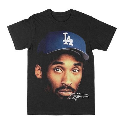 Kobe Bryant  Big Face Dodgers  Graphic Shirt