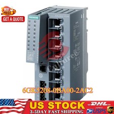 New Siemens 6GK5 208-0BA00-2AC2 SCALANCE XC208 manageable 6GK5208-0BA00-2AC2