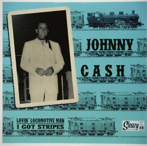 Сингл Johnny Cash Lovin Locomotive Man/I Got Stripes (винил) 7 (ИМПОРТ из Великобритании)