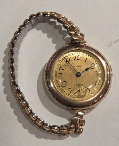 Antique 1925 ELGIN Grade 463 Model 3 3/0s 7j Pocket or Wrist Watch Working!