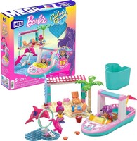 Mega HHW83 Barbie Color Reveal Delfinerkundung Spielset 121Teile Mattel Neu