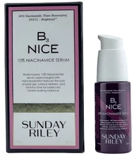 Sunday Riley B3 Nice 10% Niacinamide Serum  30mL/1oz  NEW Fast Shipping