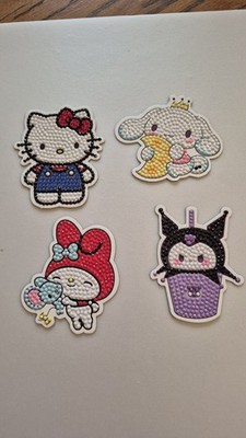 4 New Hello Kitty & Friends Sanrio Diamond Painting Art Refrigerator Magnets #6