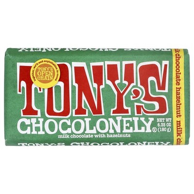 Milk Chocolate Bar with Hazelnuts, 6.35 oz (180 g)
