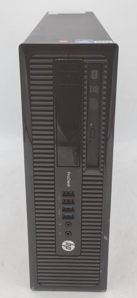 HP ProDesk 400 G1 SFF Desktop PC - Intel Core i3-4130 - 8GB RAM + 1TB HDD - Image 2 of 4