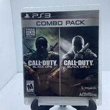Call of Duty: Black Ops and Black Ops 2 (Sony PlayStation 3, 2015) CIB
