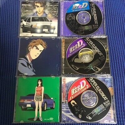 Super Eurobeat initial D Presents selection 1 2 3 CD Set of 3 Avex Tracks  Used