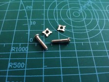 2PCs. Harmonica Cover Screws for Hohner SP 20 GM Suzuki MR-200 11mm Length