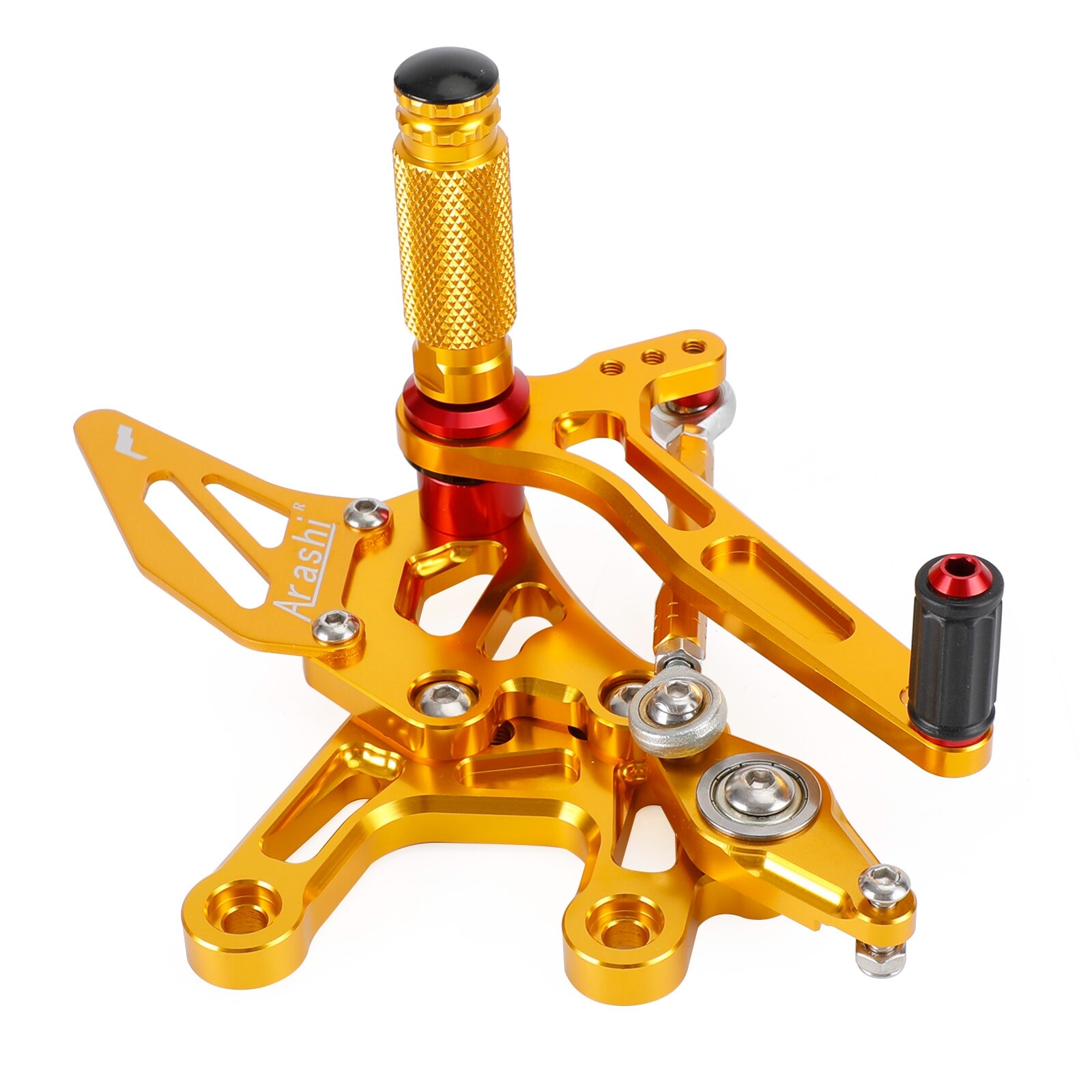Racing Gold Rear Sets Footpegs Footrest For Kawasaki Ninja ZX10R /ABS