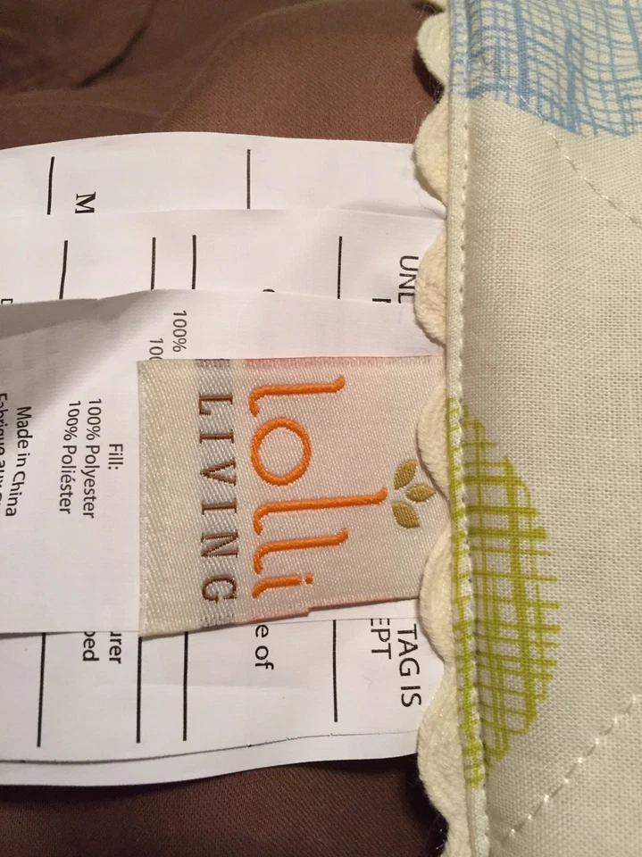 2 Lolli Living Reversible Baby Bot Quilt Quilted Comforters - Bot Dot  37" x 43" - Image 4 of 4