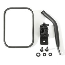 Rugged Ridge Black Quick Release Mirror For Wrangler Tj Jk 97-18 Each 11025.14