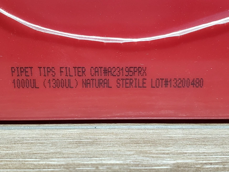 1000 件装(10 个 100 个机架)过滤吸管头猫 #A23195PRX 天然无菌 — 第 4/4 张图片