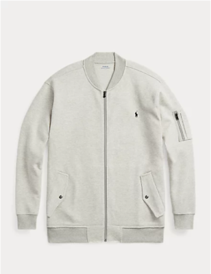 Polo Ralph Lauren Men's Heather Double-Knit Bomber Jacket, US 3XB