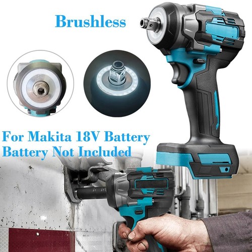 1/2 Inch For Makita 18V Battery Cordless Brushless Wrench Electric