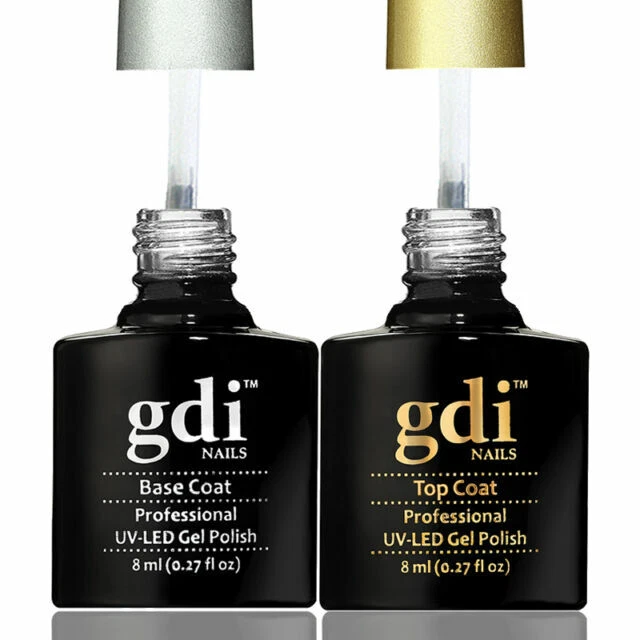 GDi Nails Base and Top Coat Set (0.27fl oz Each)