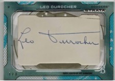  2014 Topps Strata Cut Signatures * 1 of 1 *  LEO DUROCHER Auto Autograph