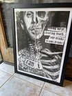 Travis barker signed autographed Book RARE poster Blink 182 Original HUGE 18x24 — photo 7