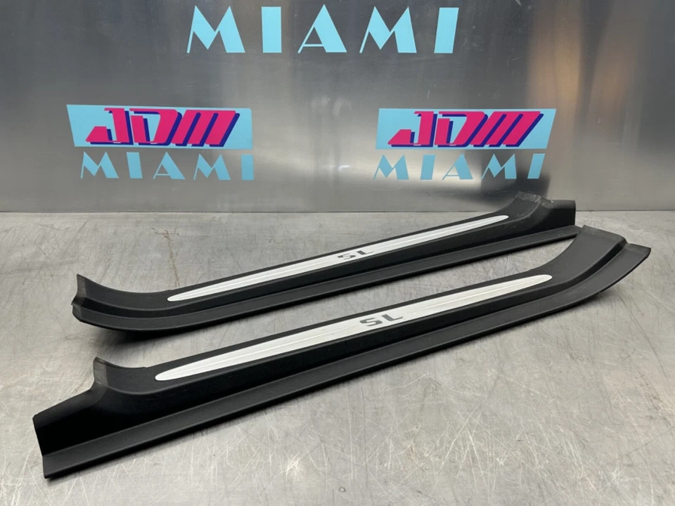 Par de estribos de puerta izquierda + derecha Mercedes SL SL500 2003-2009 Foto 2 de 4