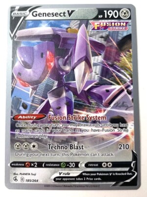 Pokemon TCG 2023 World Championship Genesect V 185/264 Pokémon