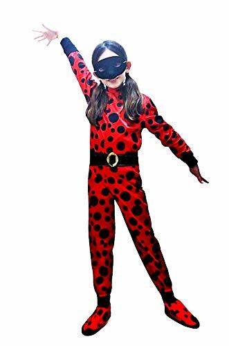 Costume Ladybug Lady Bug Carnevale Coccinella rosso Bambina Taglia 4° 4 6  anni | eBay