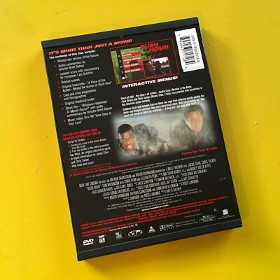 Rush Hour DVD New Line Platinum Series Jackie Chan, Chris Tucker
