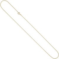 1,2Mm Ankerkette Kette Collier Aus 333 Gelbgold Gold Halskette 36Cm, Goldkette