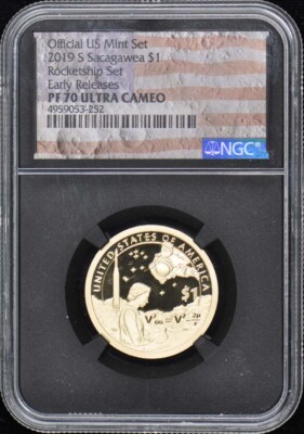 2019 S サカガウィア 1ドル NGC PF70 2019-S $1 Sacagawea Early release NGC PF 70 UC | eBay