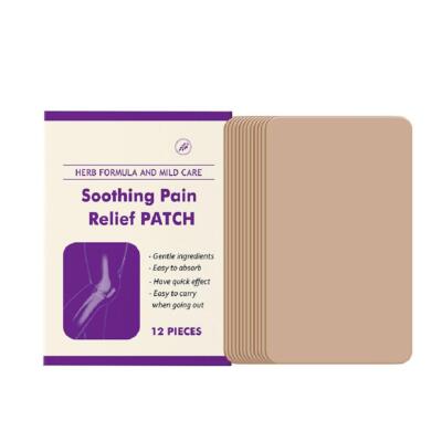 Joint Soothing Pain Relief Patches for Joint Comfort and Health 12 Packs  d