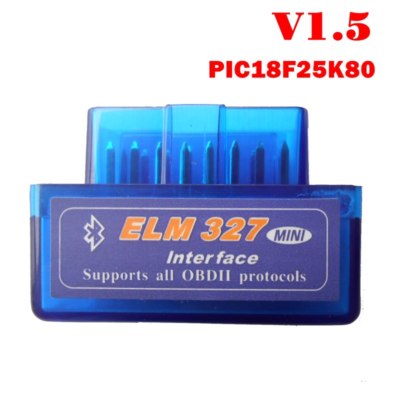 ELM327 Bluetooth V1.5 Code Reader PIC18F25k80 Auto Scanner Tool for Andriod