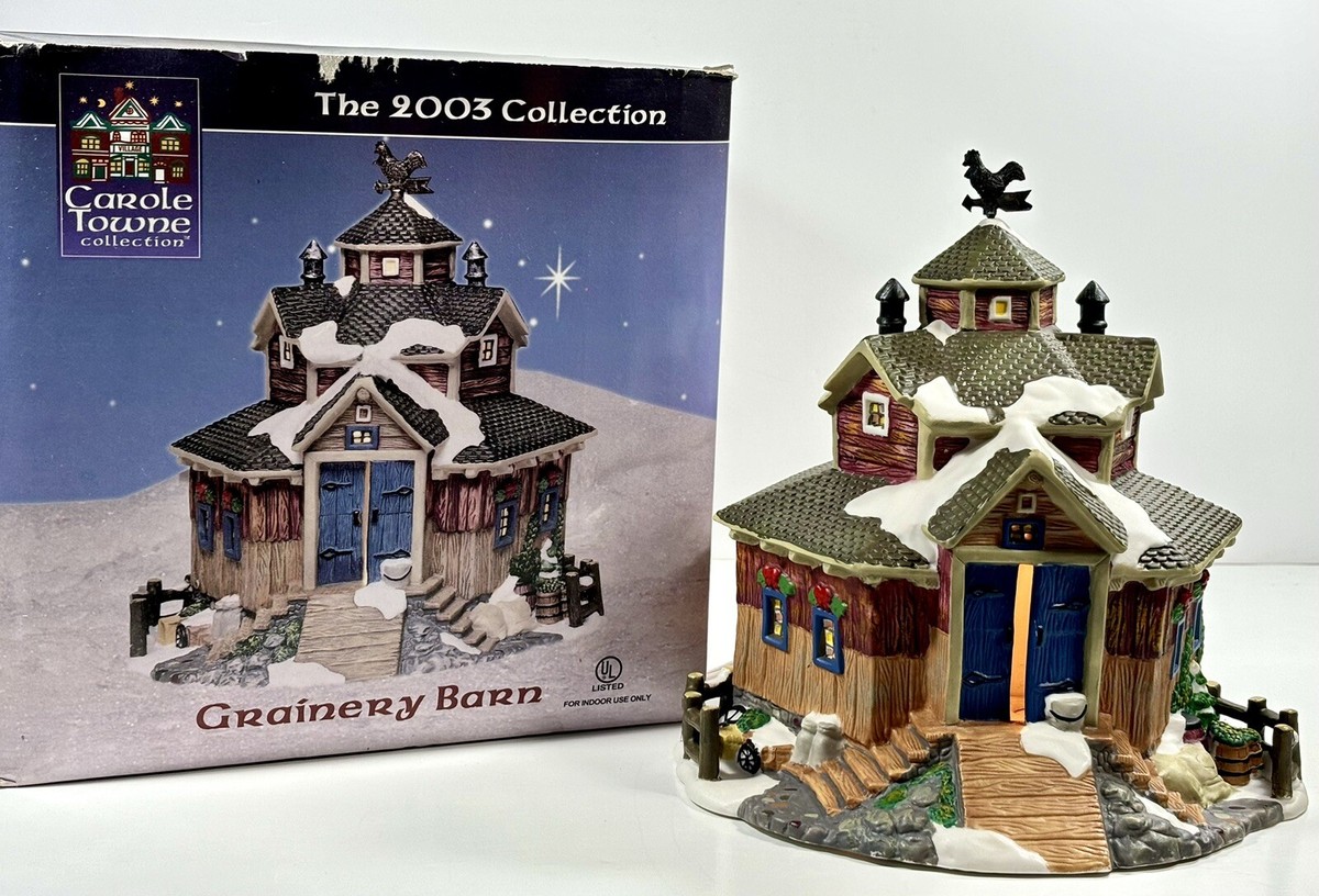 Carole Towne Collection Grainery Barn 2003 Victorian Christmas
