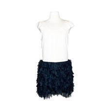 Gap Size 4 Spring 2011 Dress Sleeveless Chiffon Tulle Skirt Coquette Glam Y2K