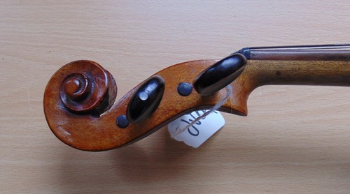Vintage alte Geige beschriftet Modell von Stradivari Antonius Guanerius etc....dv64 - Bild 5 von 11