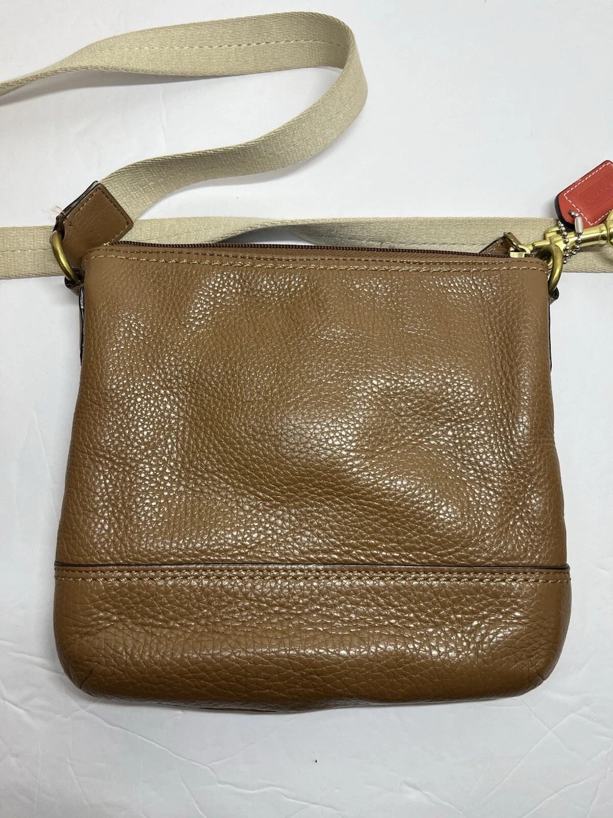 PARK LEATHER SWINGPACK (COACH F49170) OTTONE TAN BRITANNICO