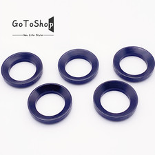 5 Pcs Crush Washer 12x28 Tpi Black Steel For 223 5.56