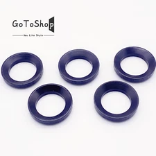 5 Pcs Crush Washer 1/2x28 TPI Black Steel for 223 5.56